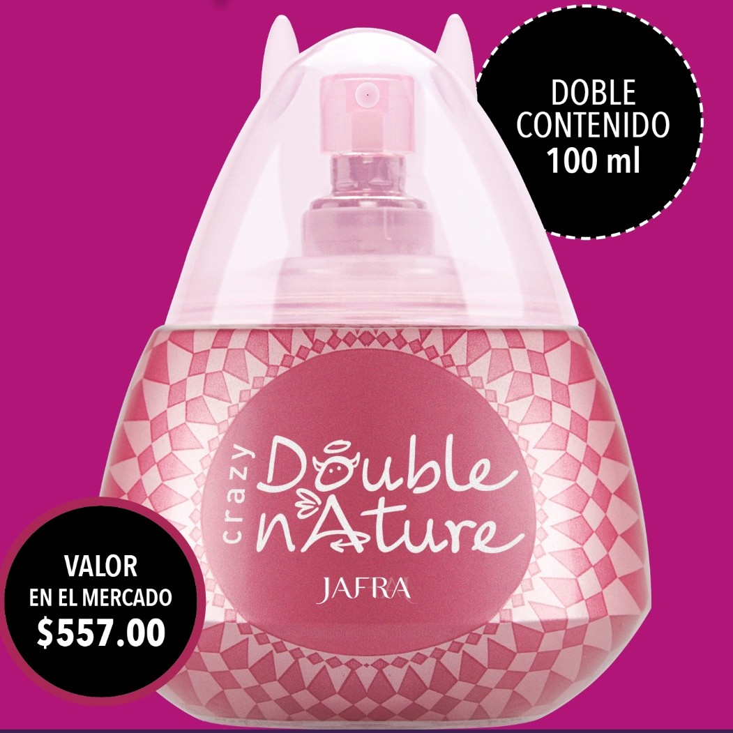 Double Nature Crazy Eau de Toilette Edición Especial Doble Contenido by Jafra