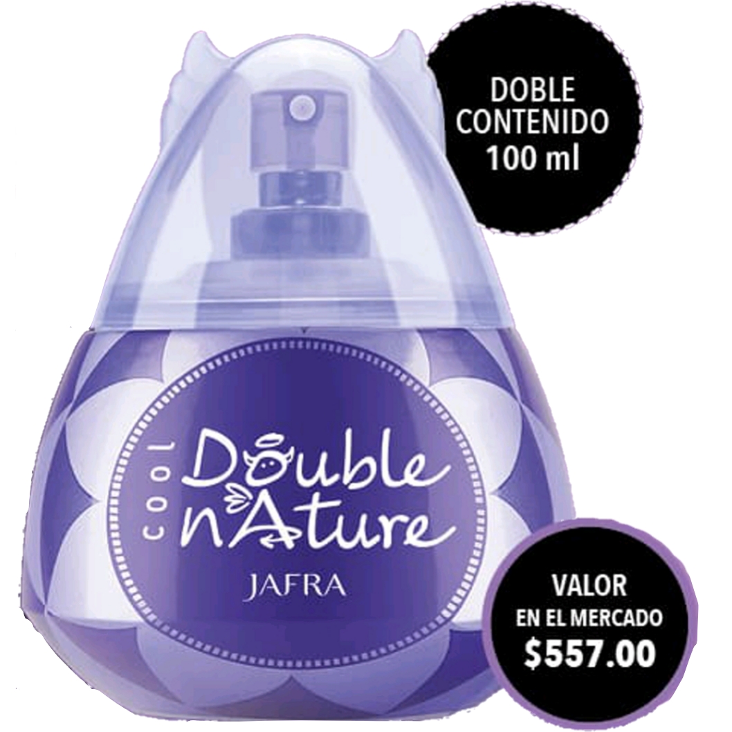 Double Nature Cool Eau de Toilette Edición Especial Doble Contenido by Jafra