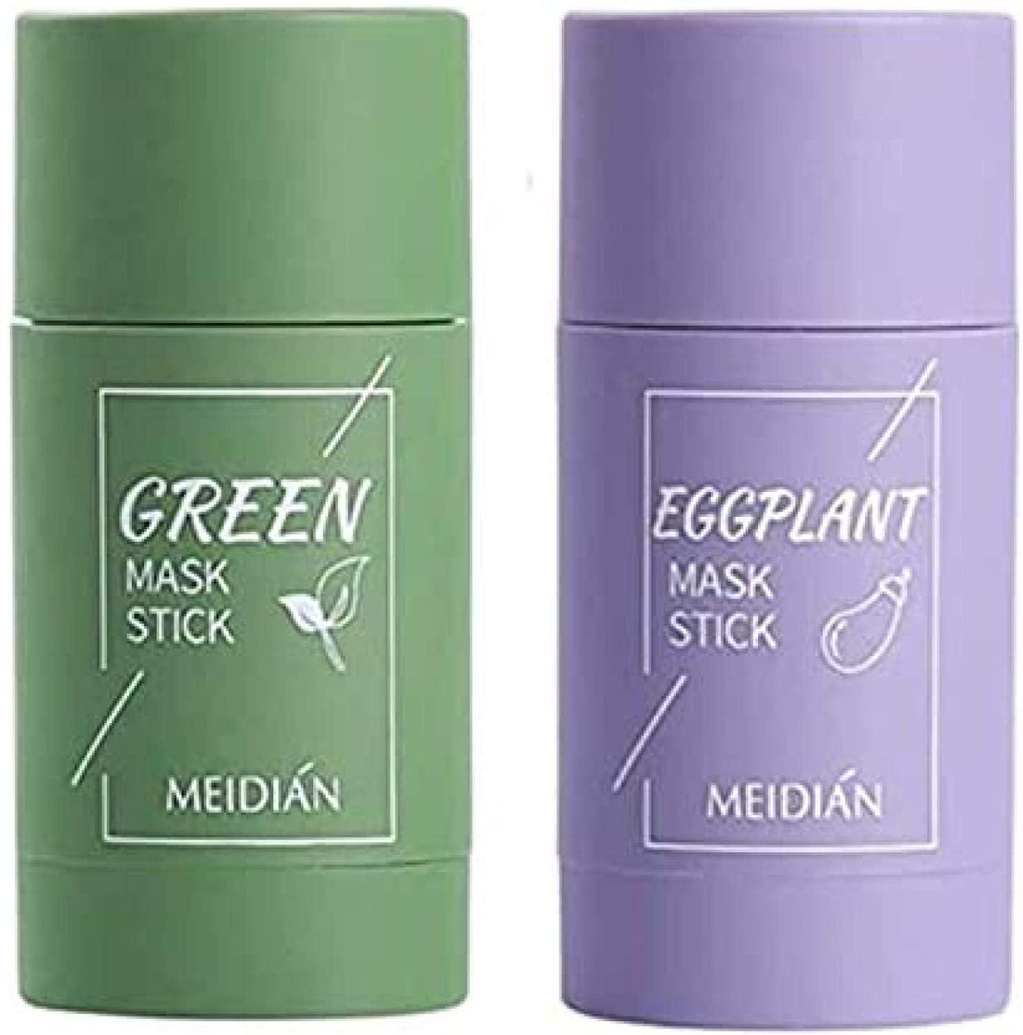 Té Verde Limpiadora Mascarilla SóLida Limpiadora De Acné Belleza Piel Té Verde Planta Hidratante Mascarilla SóLida Stick Mascarilla Limpia Mascarilla De Barro Control De Aceite Espinillas Reducir Los Poros Mascarilla De Frotis