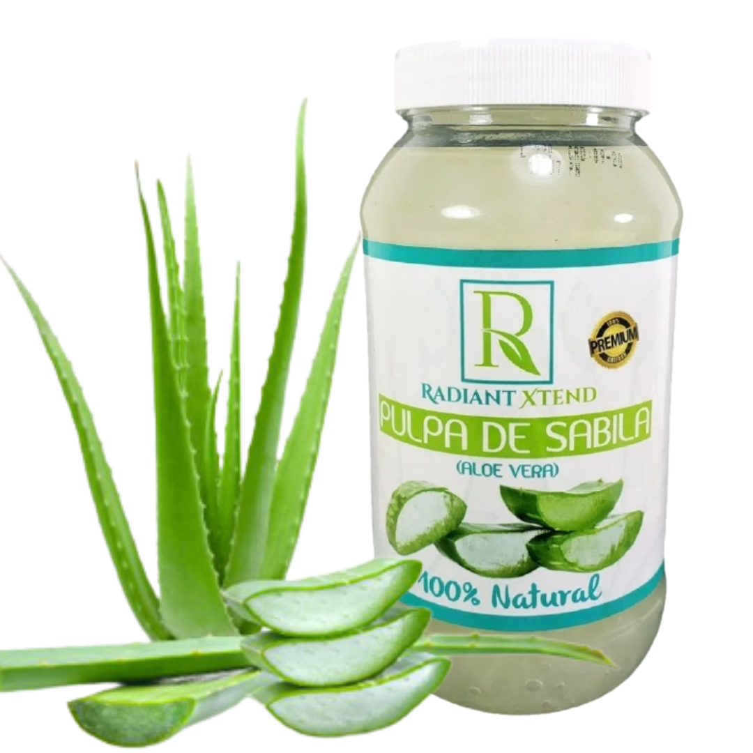 PULPA DE SABILA ORGÁNICA 100% NATURAL (ALOE VERA)