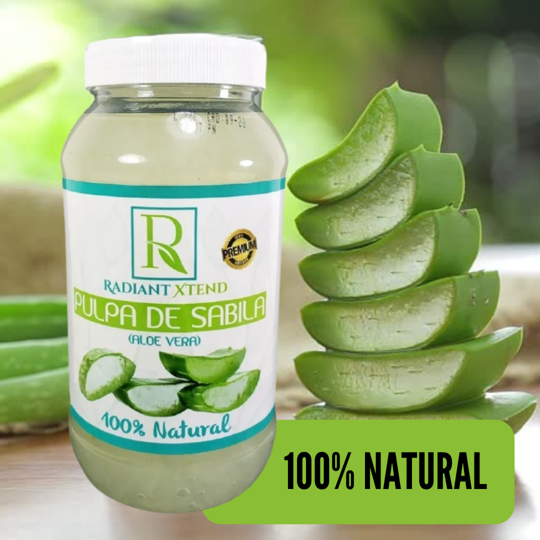 PULPA DE SABILA ORGÁNICA 100% NATURAL (ALOE VERA)