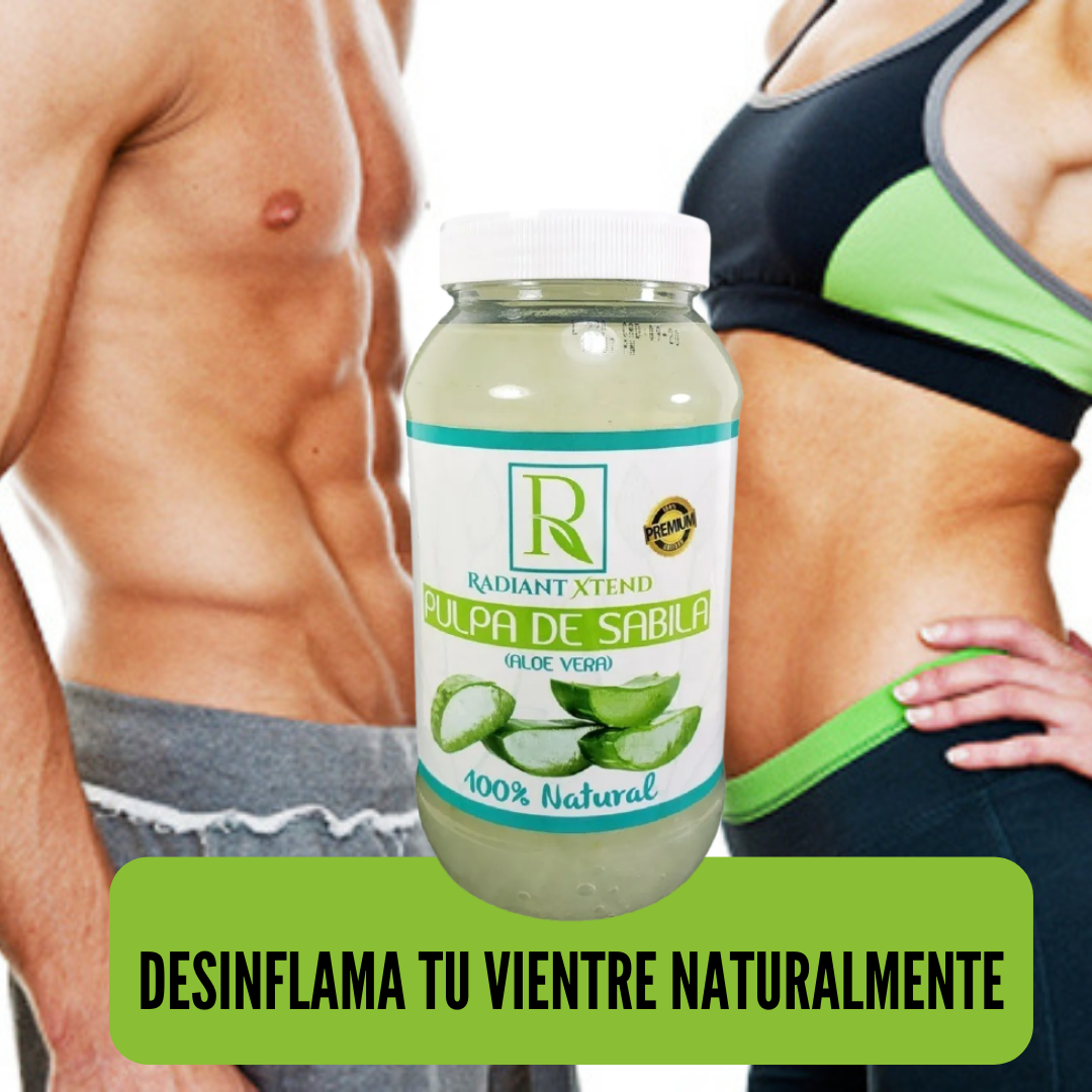 PULPA DE SABILA ORGÁNICA 100% NATURAL (ALOE VERA)