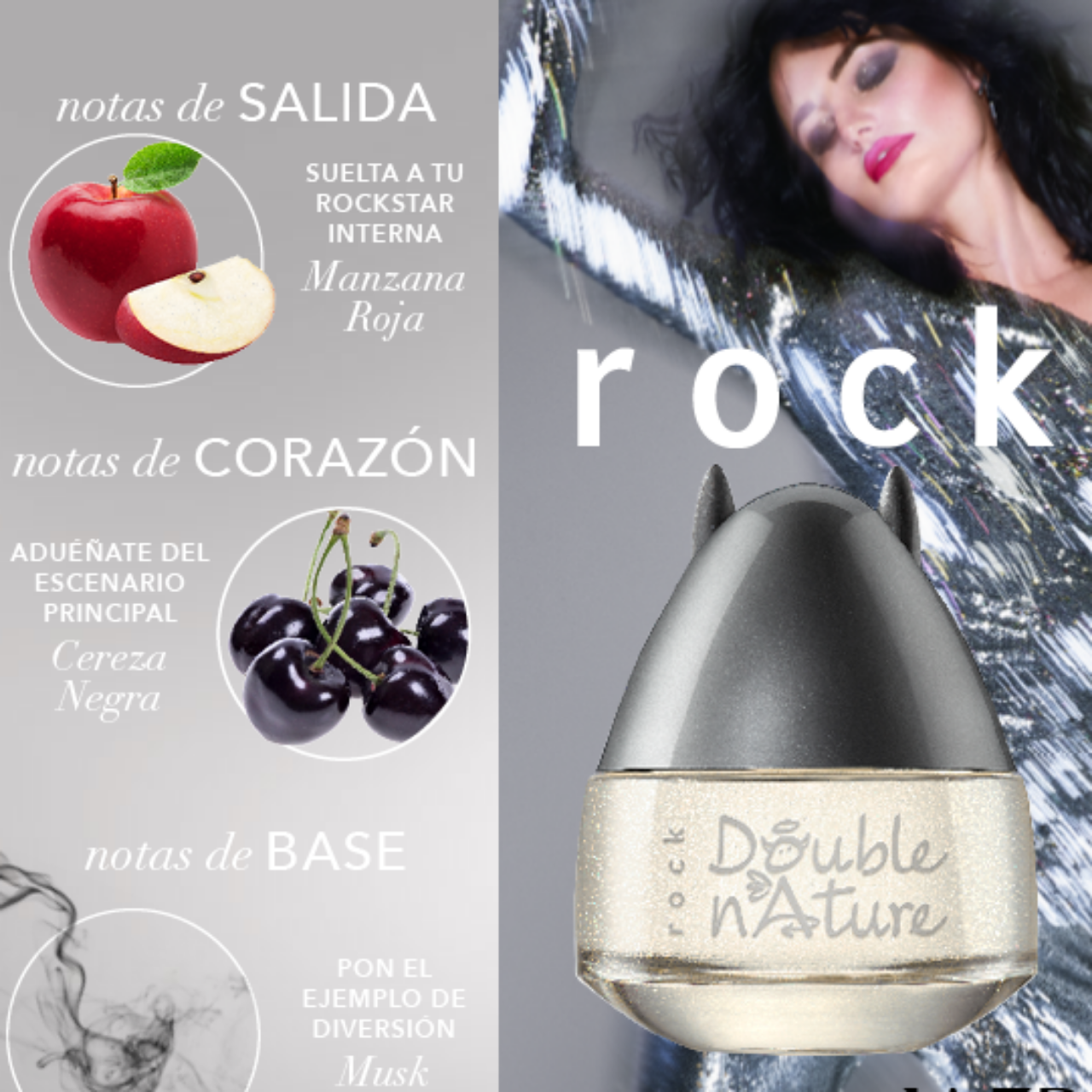 Double Nature Glam+ Rock Eau de Toilette by Jafra