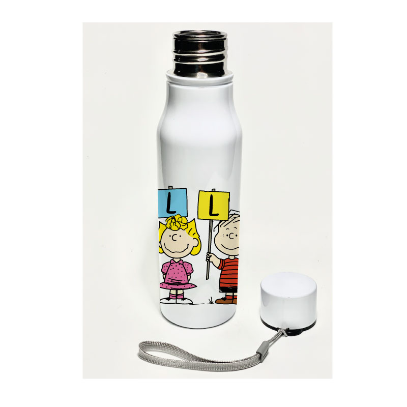 Snoopy & Charlie HELLO, Botella de acero inoxidable 750 m