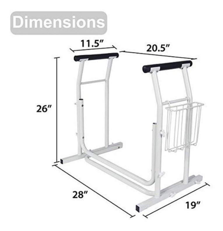 Barra Chasis Armazón De Seguridad Para Baño Wc