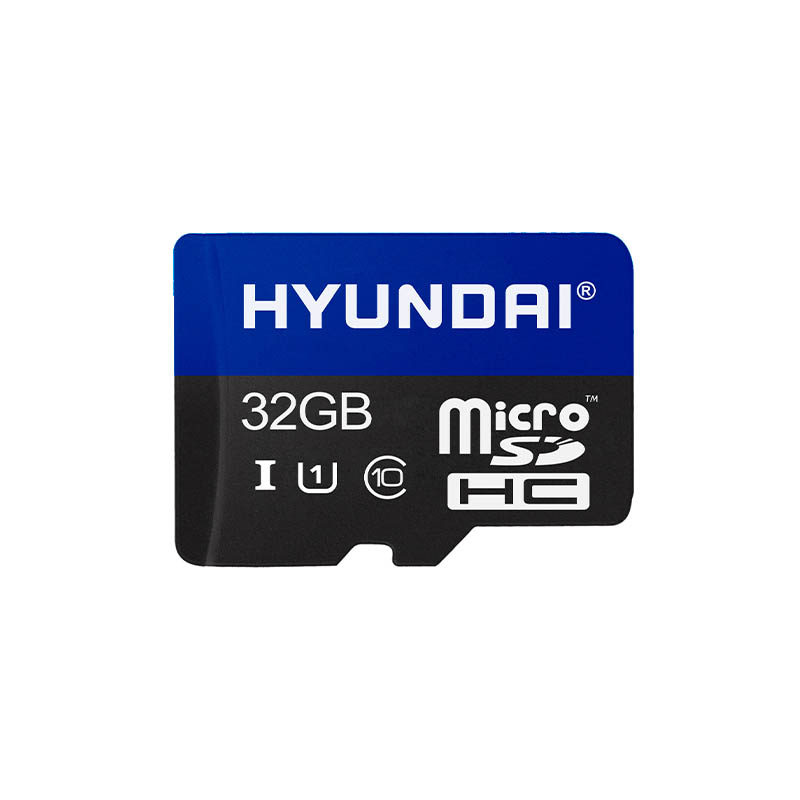 Memoria Micro SD Hyundai 32GB CLASS 10/UHS-I CON ADAPTADOR PAQUETE DE 10 MICRO SD