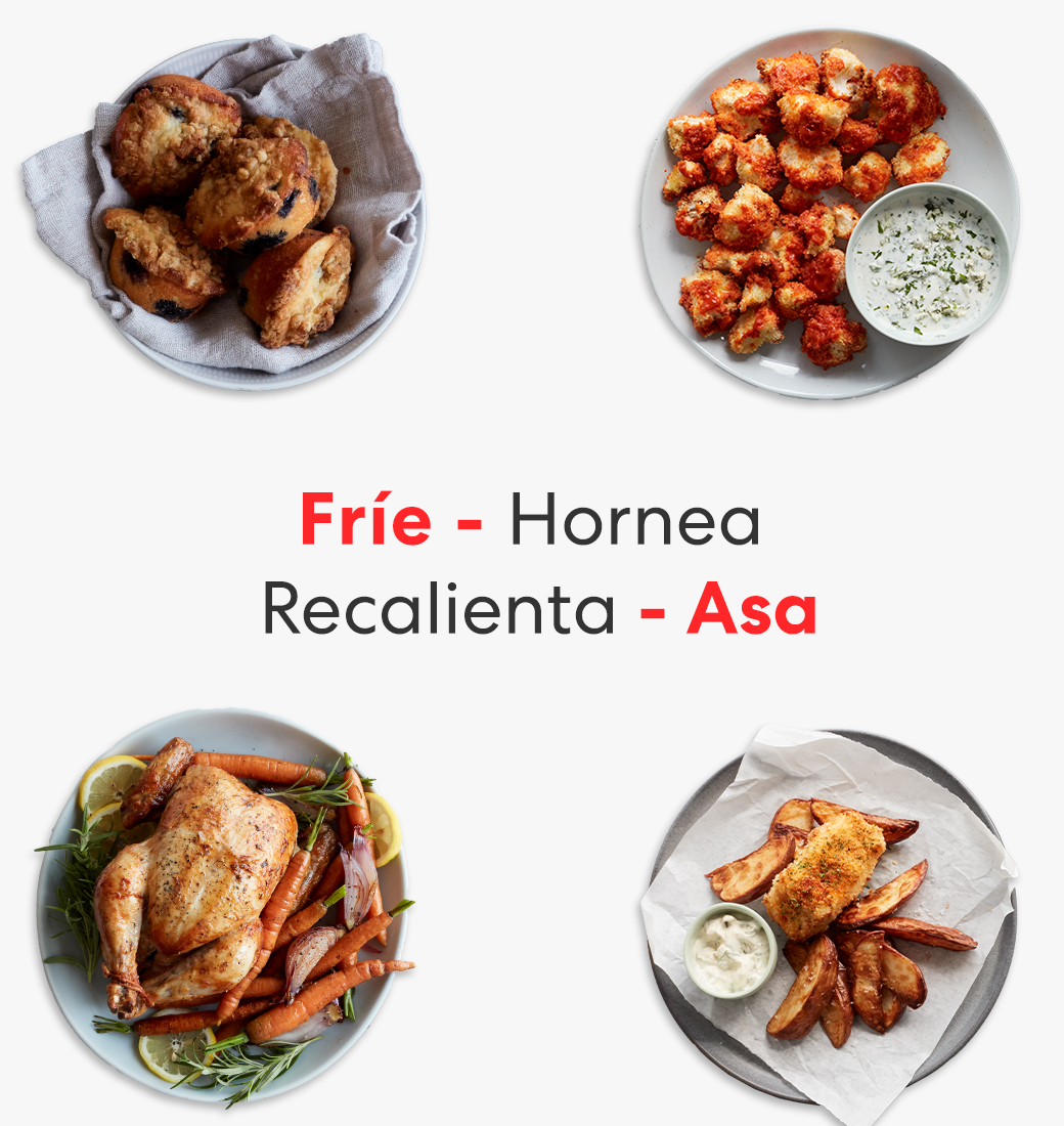 Freidora de aire Instant Vortex Mini 2L - Blanco