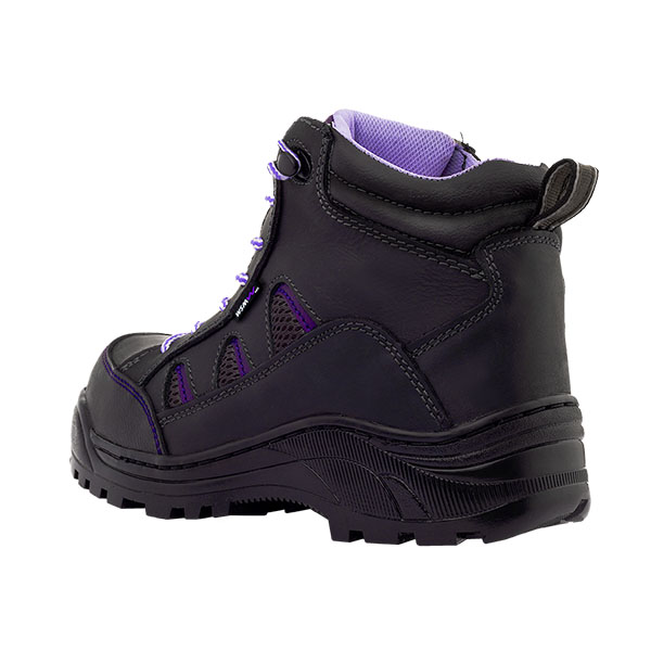 Zapato de Seguridad WSM para Dama, Ergonómico y cómodo. Con casquillo de Policarbonato. Bota Industrial. Terra-L