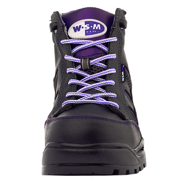 Zapato de Seguridad WSM para Dama, Ergonómico y cómodo. Con casquillo de Policarbonato. Bota Industrial. Terra-L