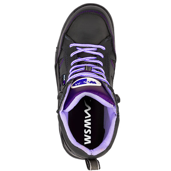 Zapato de Seguridad WSM para Dama, Ergonómico y cómodo. Con casquillo de Policarbonato. Bota Industrial. Terra-L