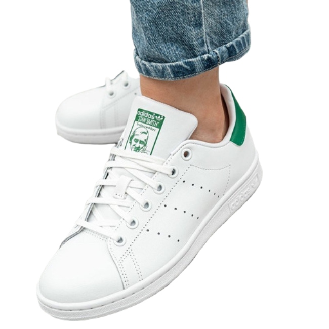 TENIS ADIDAS STAN SMITHJ BLANCO/MUJER M20605