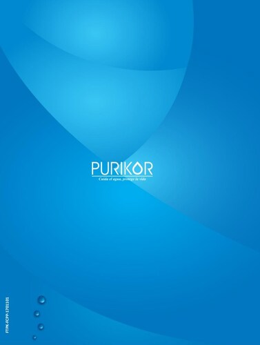 Filtro cartucho de sedimentos Purikor PKCPL 4.5X10X50