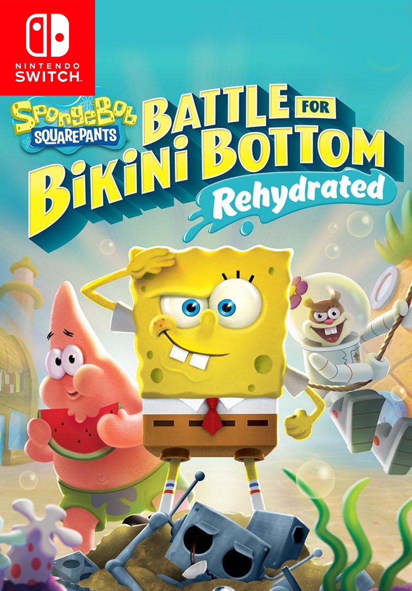 Spongebob Squarepants : Battle For Bikini Bottom Rehydrated Nintendo Switch