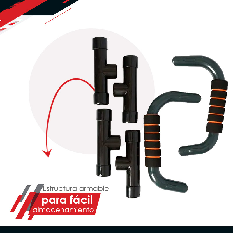 Barras Para Lagartijas Zynergy /lagartijeros/ Push Up Bars