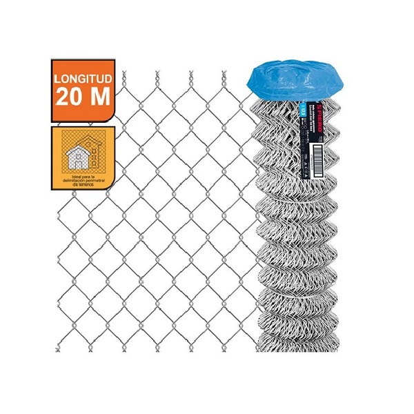 Malla Ciclónica, Calibre 12.5, Abertura 69 X 69, 1.50 X 20 M Ideal cercas Industria Terreno Casa 