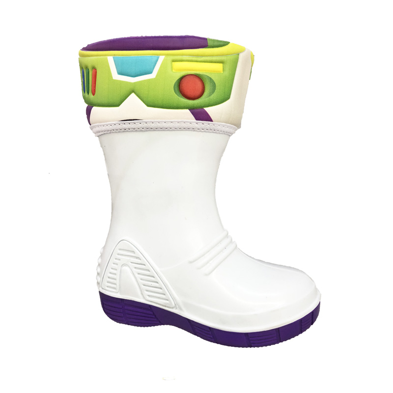 BOTA DE LLUVIA BUZZ LIGHTYEAR TOY STORY DE PLASTICO 