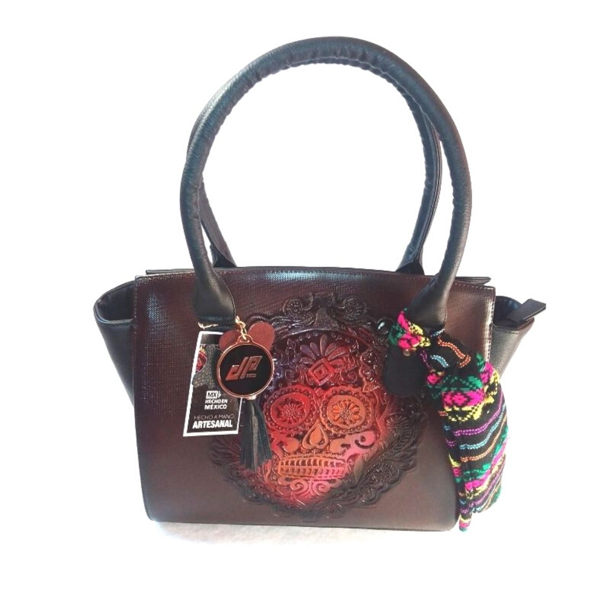 BOLSO DE PIEL PARA DAMA 100% ARTESANAL CATRINA