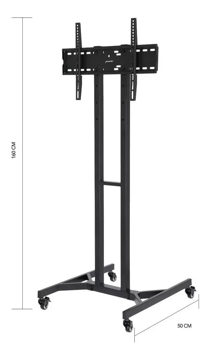 Soporte Movil Pantallas Mitzu Lcd-3072 30 A 70 PuLG C/ruedas