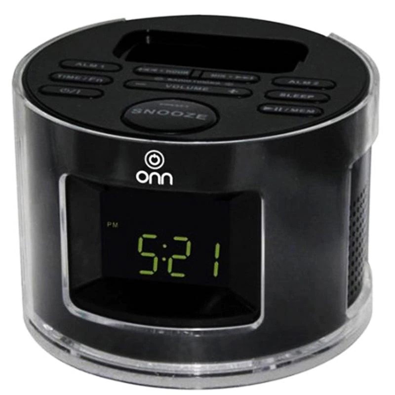 Reloj despertador Onn ONA13AV501 Negro Reacondicionado 