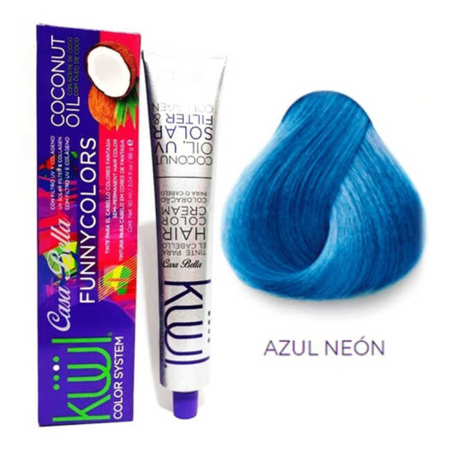 Tinte Funny Colors Kuul Tono AZUL NEON