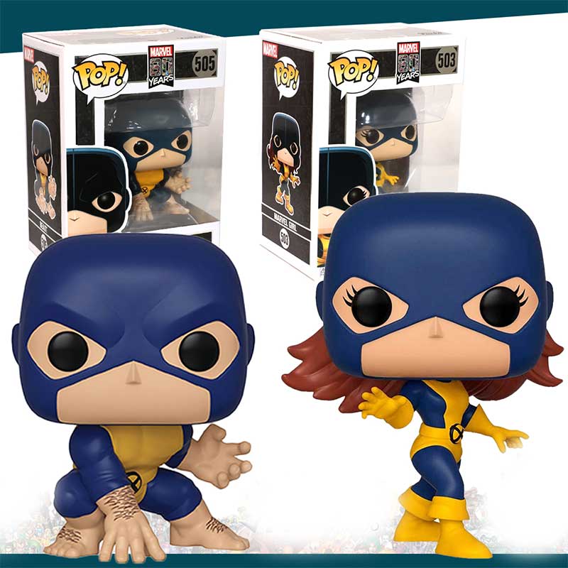Funko Pop Marvel 80 Aniversario Colección X Men Original