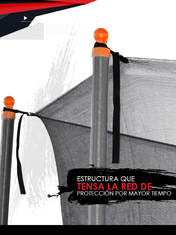 Trampolín Brincolin 6 Pies Reforzado/ Seguridad Máxima