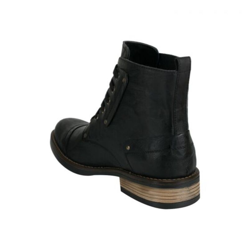 Bota Casual Heavy Para Hombre Locman Color Negro 249