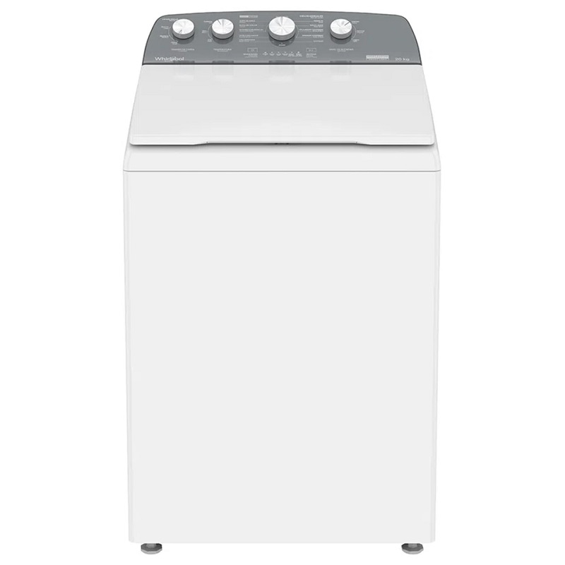 Lavadora Whirlpool 8MWTW2024MJM 20 KG Tina de Acero Blanca