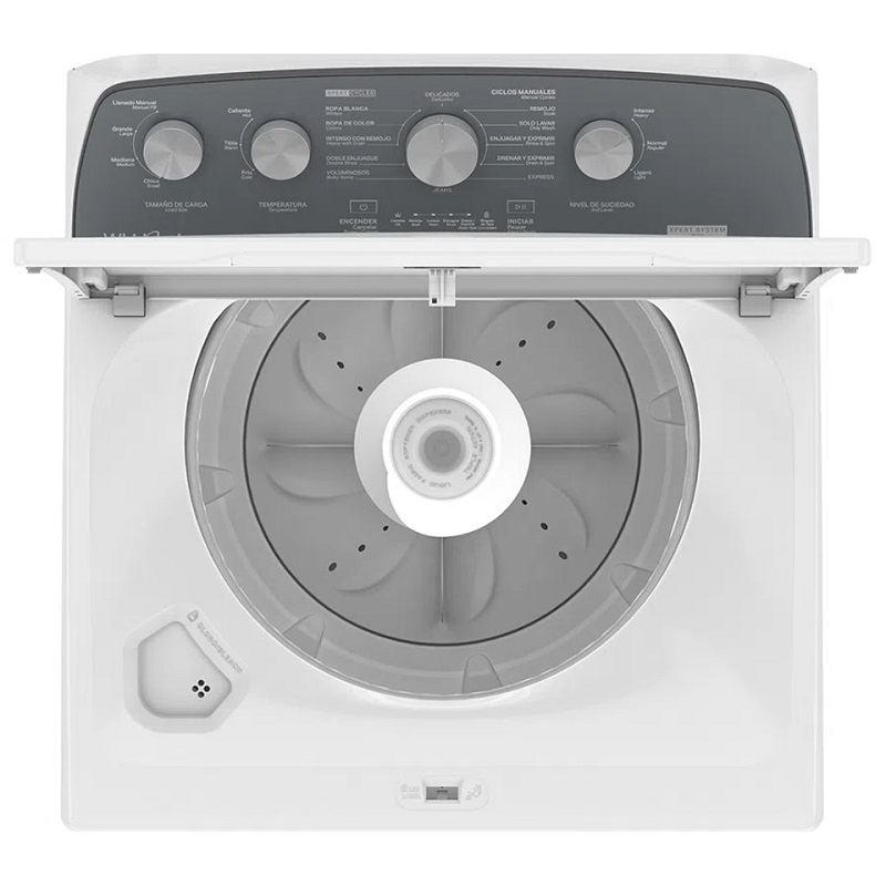 Lavadora Whirlpool 8MWTW2024MJM 20 KG Tina de Acero Blanca
