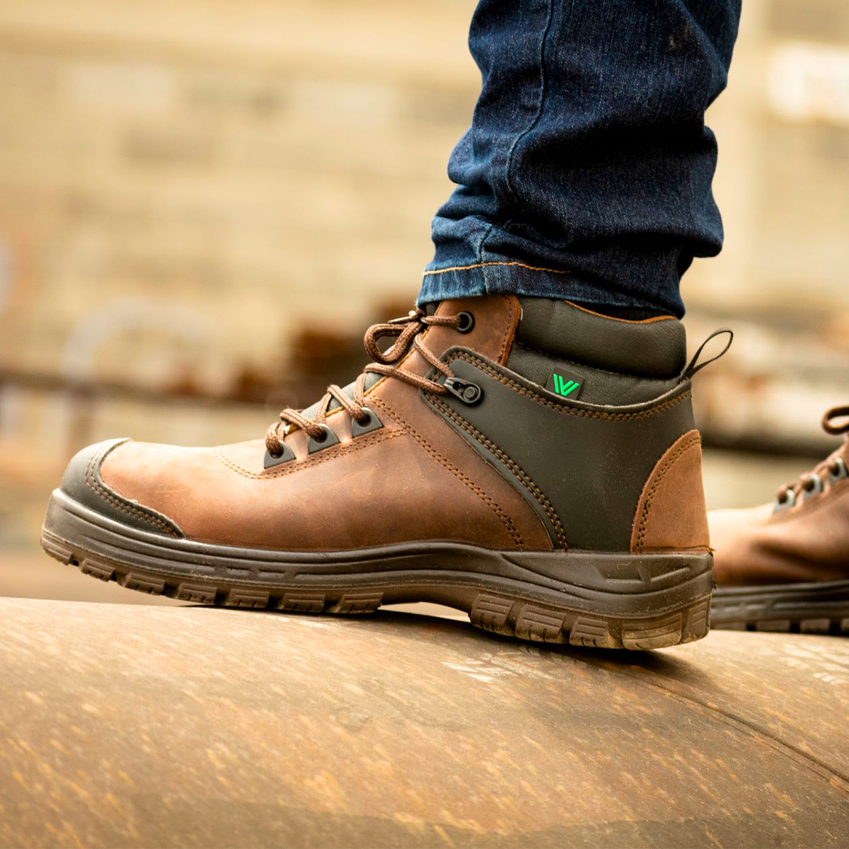 VANVIEN Omega Café Calzado Industrial