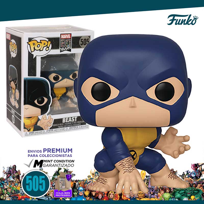 Funko Pop Marvel 80 Aniversario Colección X Men Original