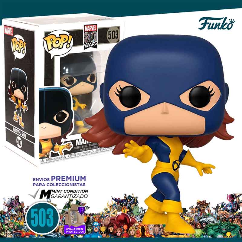 Funko Pop Marvel 80 Aniversario Colección X Men Original