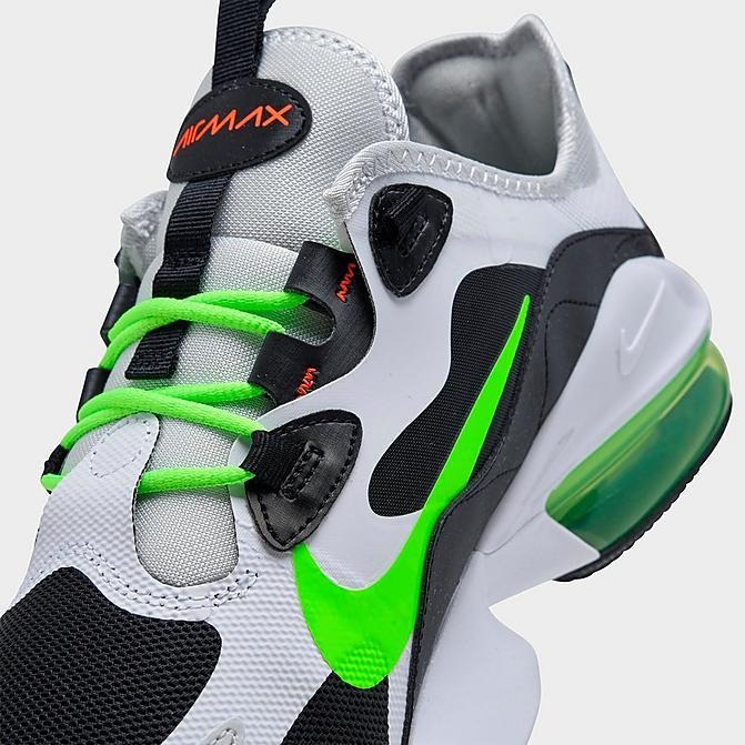 TENIS NIKE AIR MAX INFINITY 2 NEGRO VERDE CU9452-001 HOMBRE