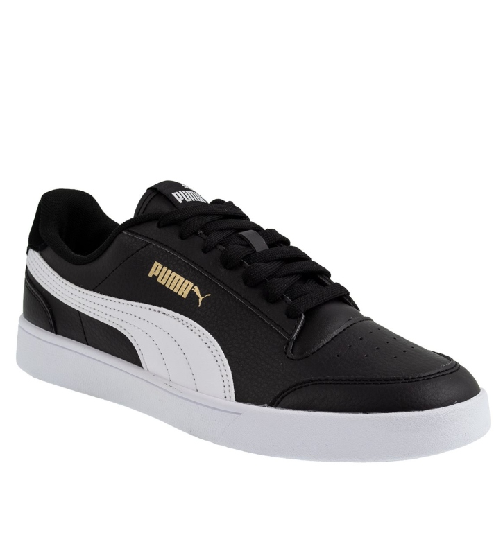 TENIS ORIGINAL PUMA SHUFFLE NEGRO BLANCO HOMBRE 309668-04