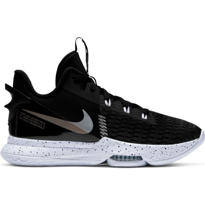 TENIS NIKE LEBRON WITNESS 5 BÁSQUETBOL NEGRO HOMBRE CQ9380-001