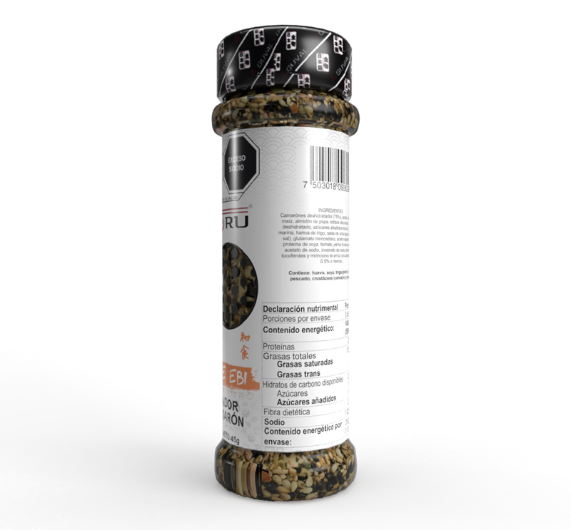 Furikake De Camarón 45g SAORU
