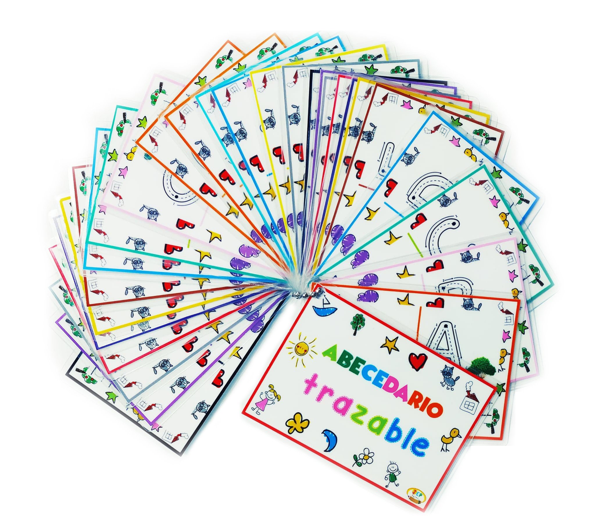 Tarjetas Silabario Simple Mágico Borrable