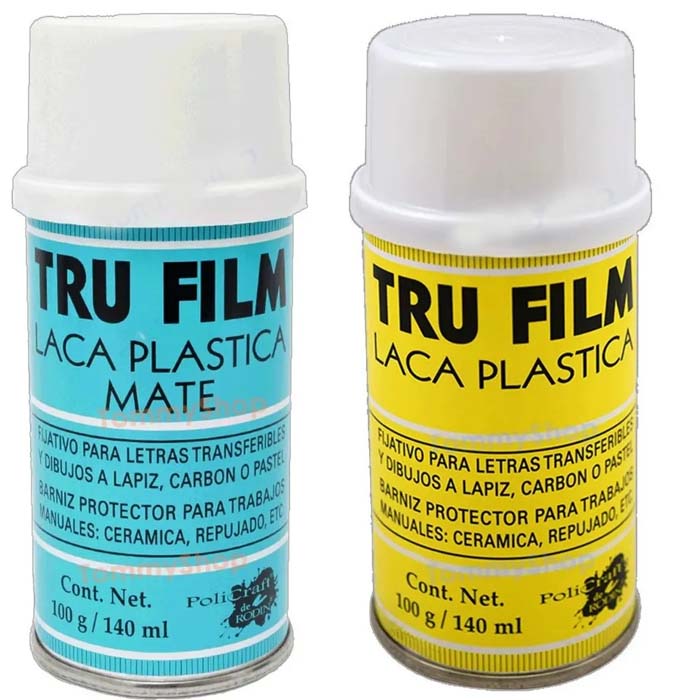 Laca Plastica Tru Film Spray Arte Serigrafia Fijador Arte