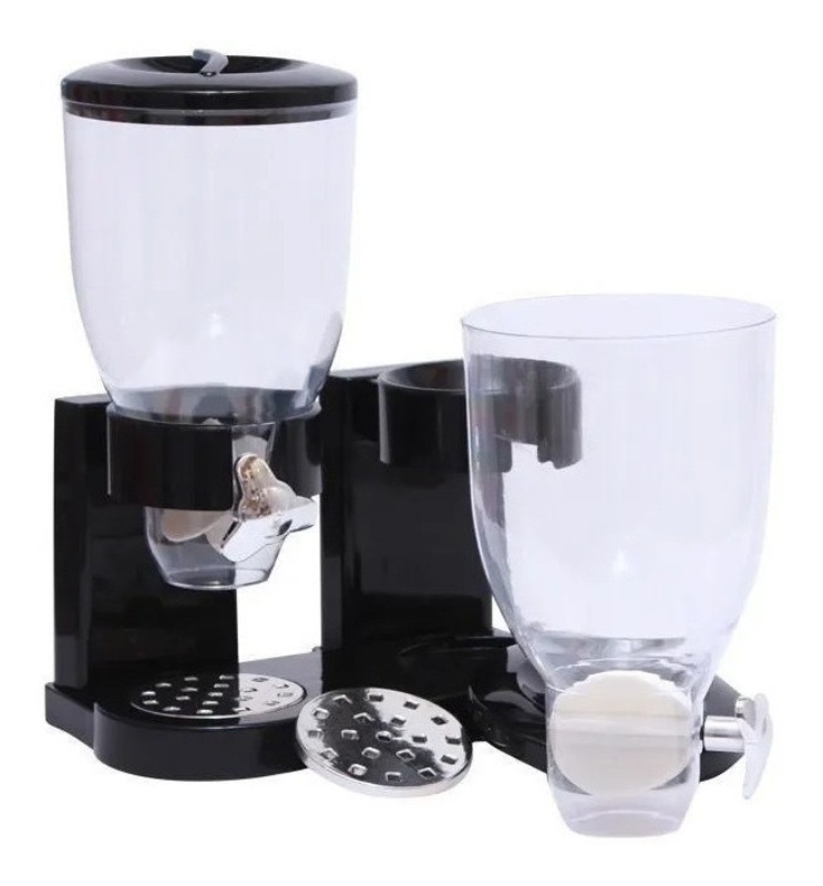 Dispensador De Cereales Doble Elegante Cocina Barra Buffet