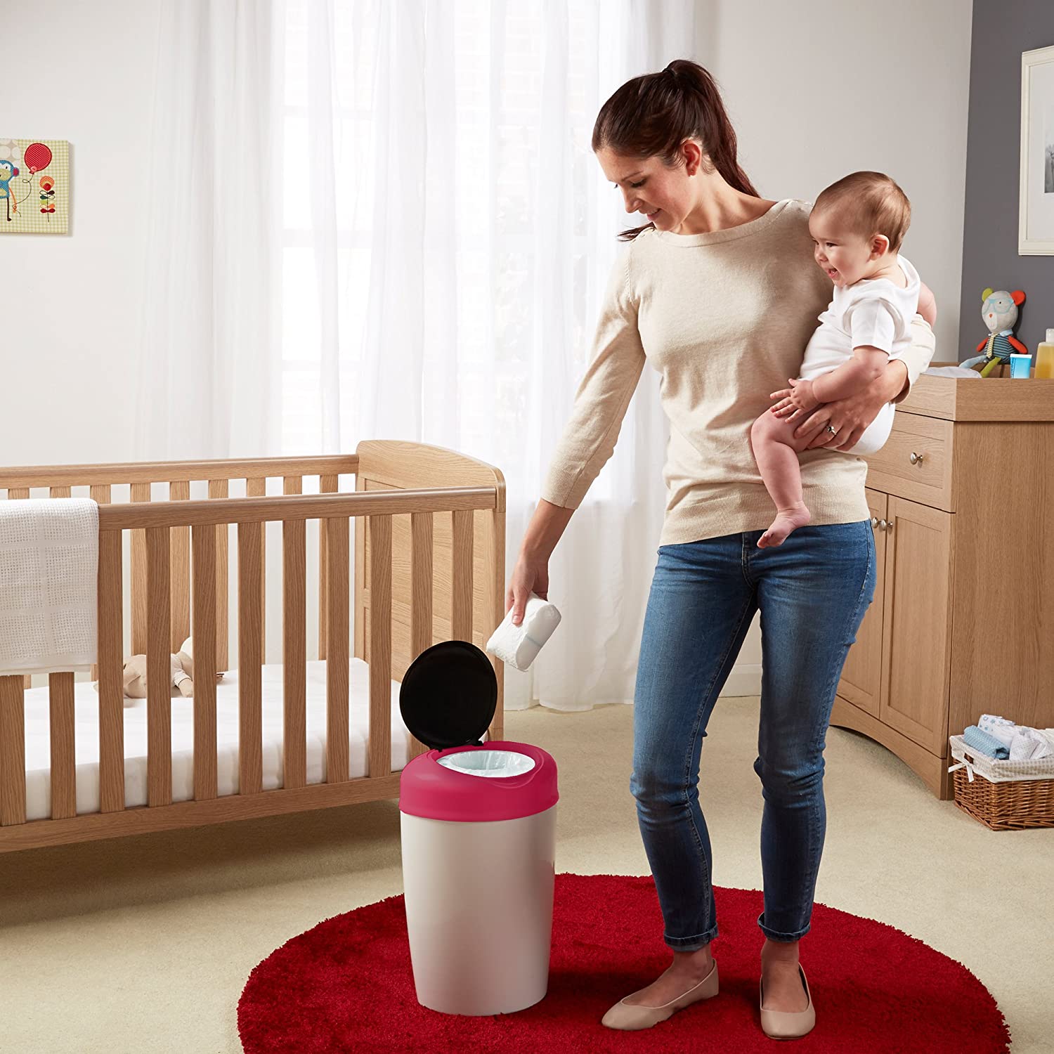 CONTENEDOR DE PAÑALES TOMMEE TIPPEE CON REPUESTOS