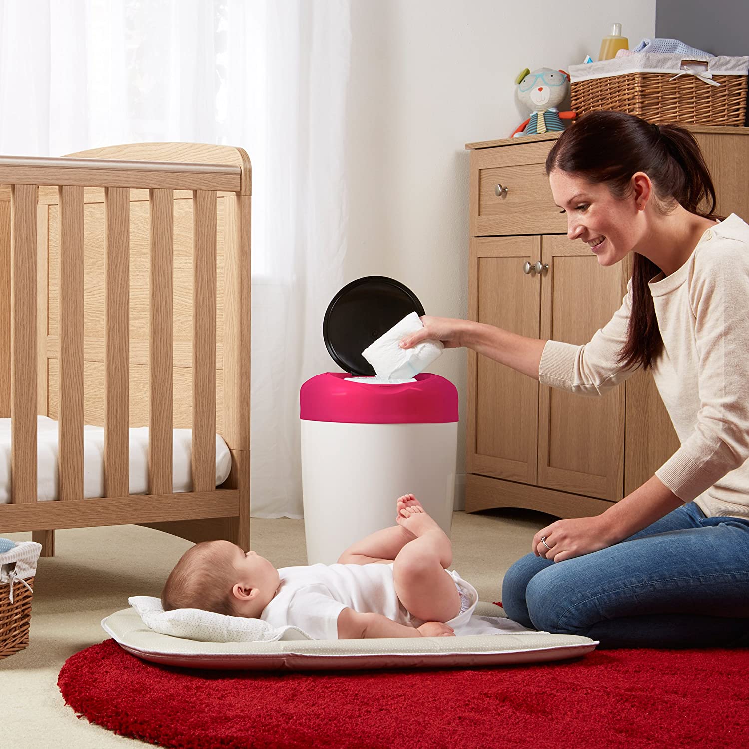 CONTENEDOR DE PAÑALES TOMMEE TIPPEE CON REPUESTOS