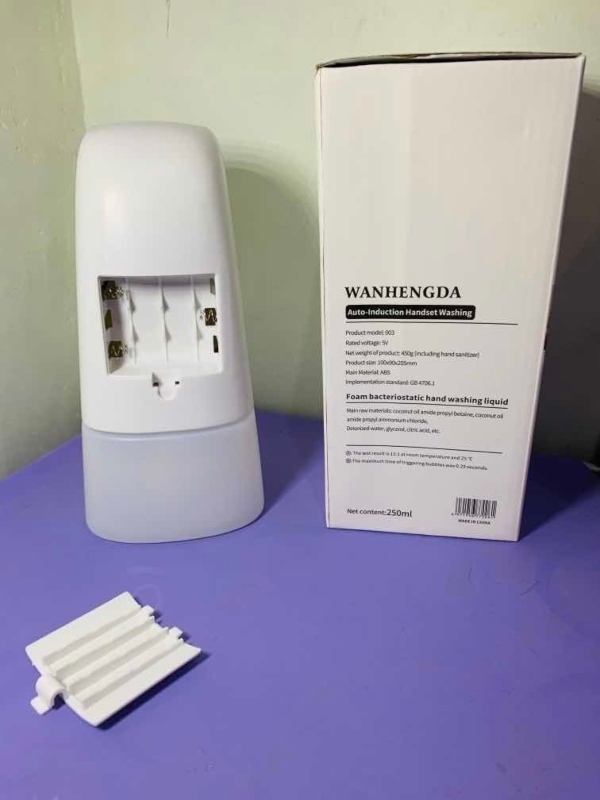 Dispensador De Jabon Automatico Cero Contacto Para Baño Casa Oficina