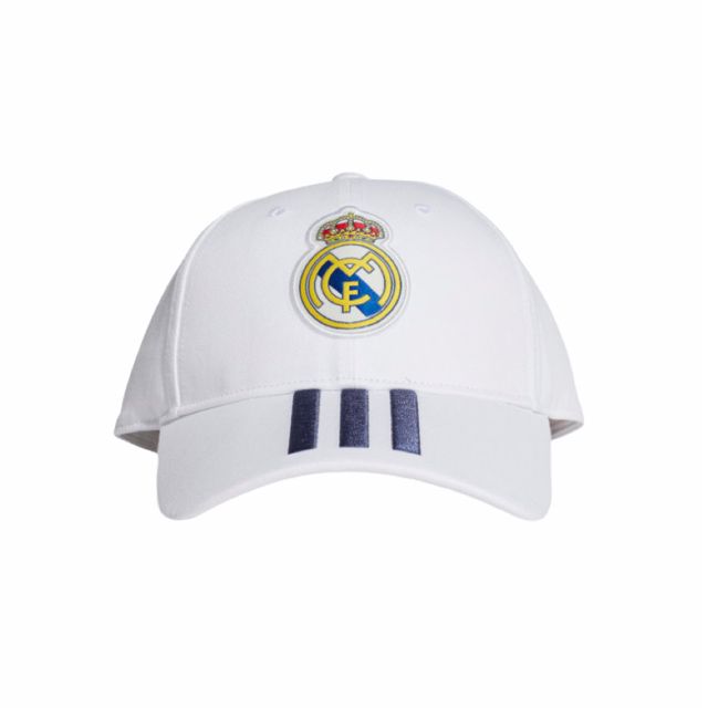 GORRA ADIDAS REAL MADRID UNISEX FÚTBOL BLANCA