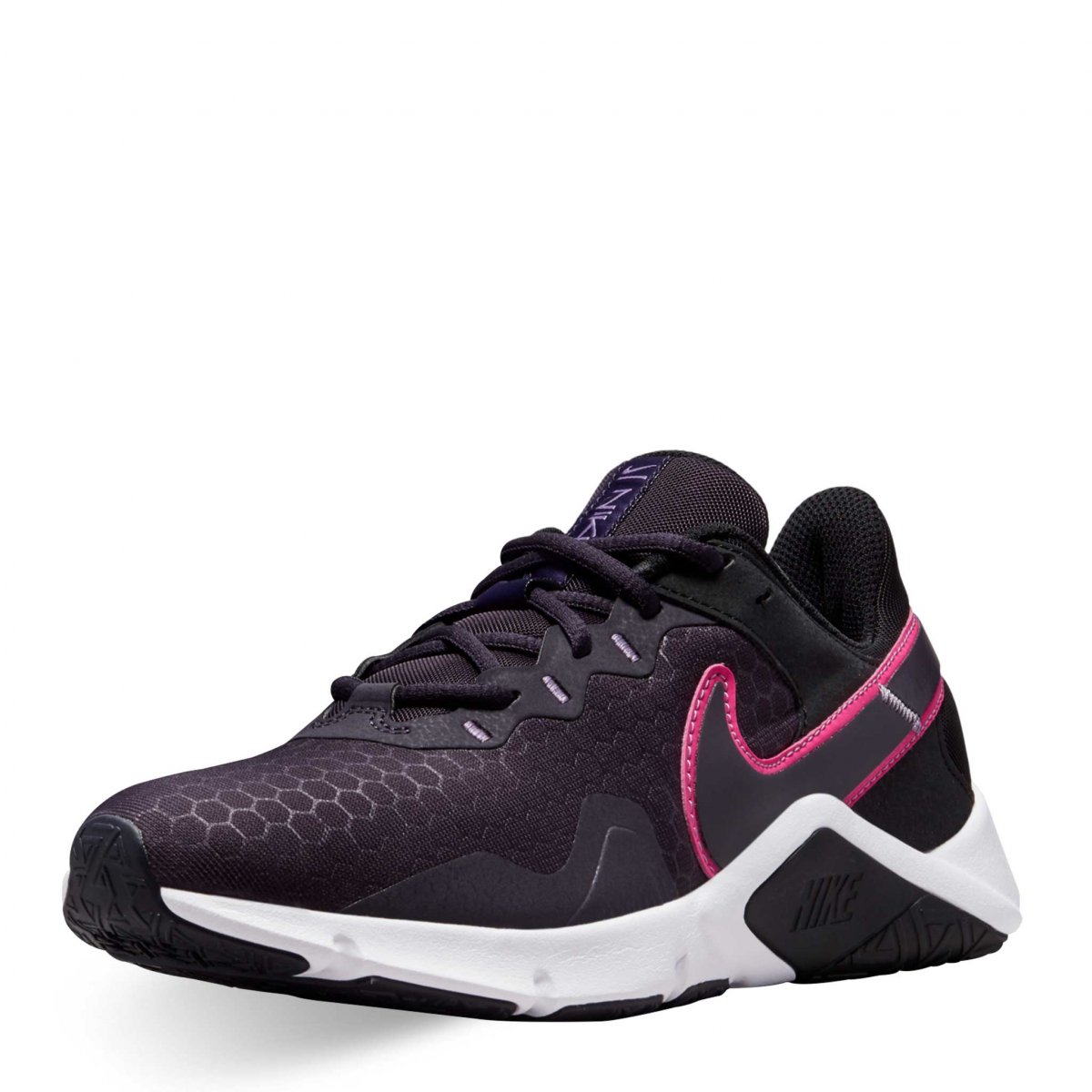 TENIS NIKE LEGEND ESSENTIAL 2 NEGRO LILA MUJER CORRER CQ9545-014