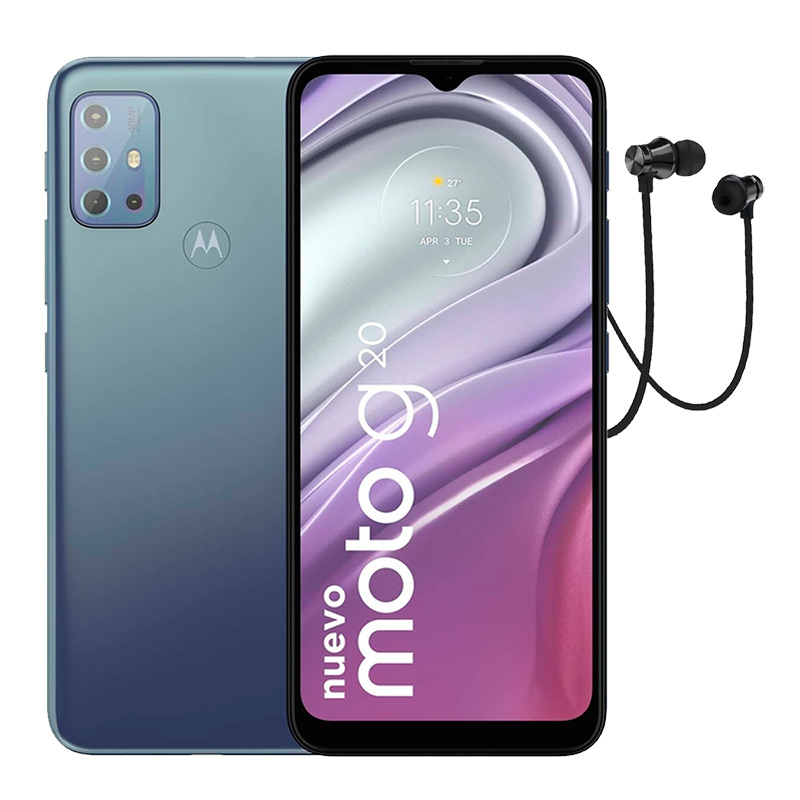 Celular MOTOROLA G20 64GB Azul