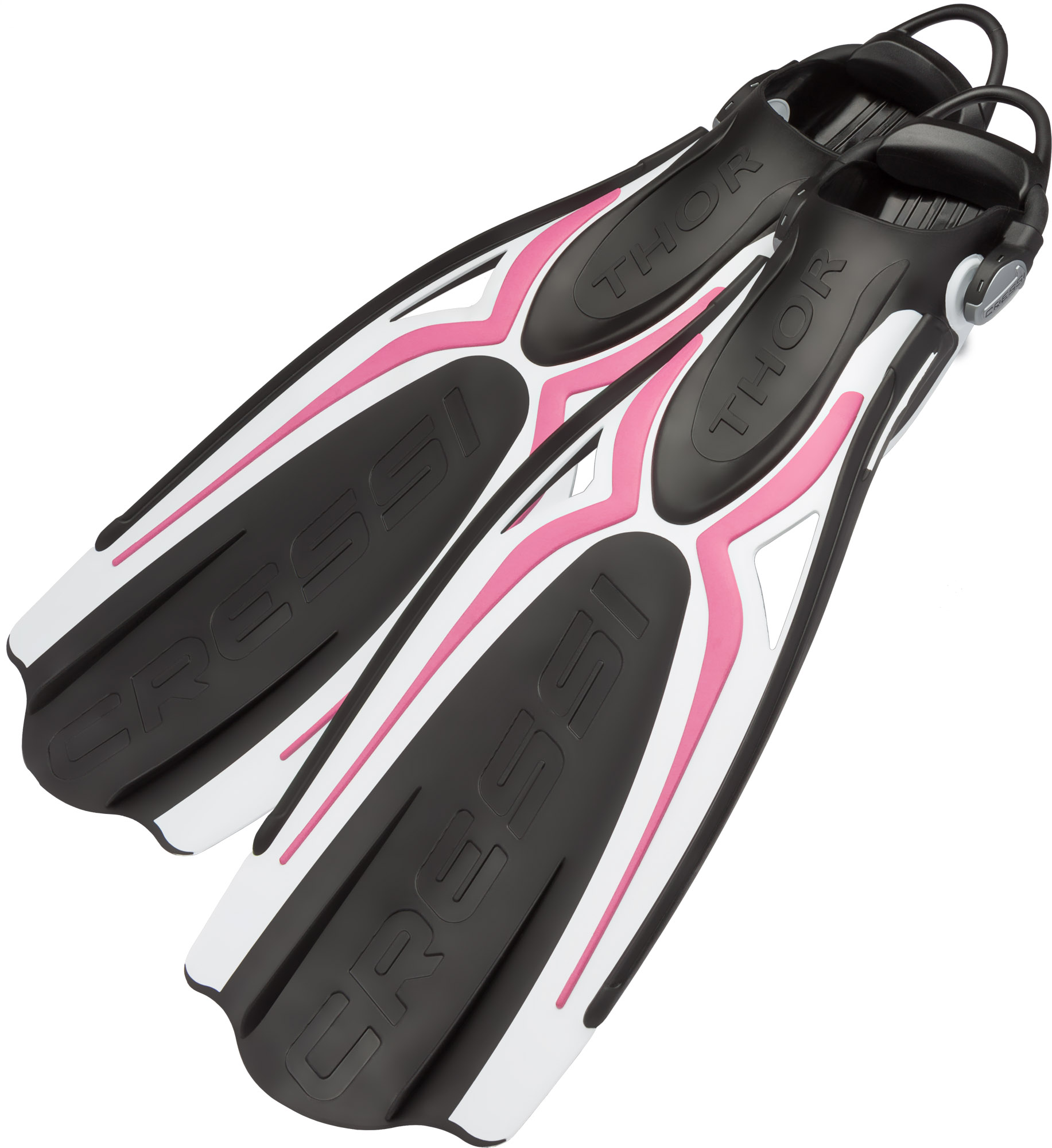 Aleta CRESSI Thor EBS Ajustable Uso con Bota para Buceo