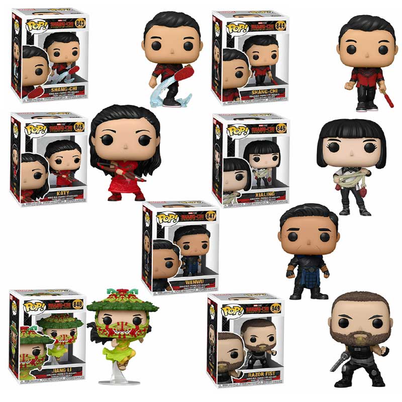 Funko Pop Marvel Shang Chi Coleccion Personajes Pelicula Original