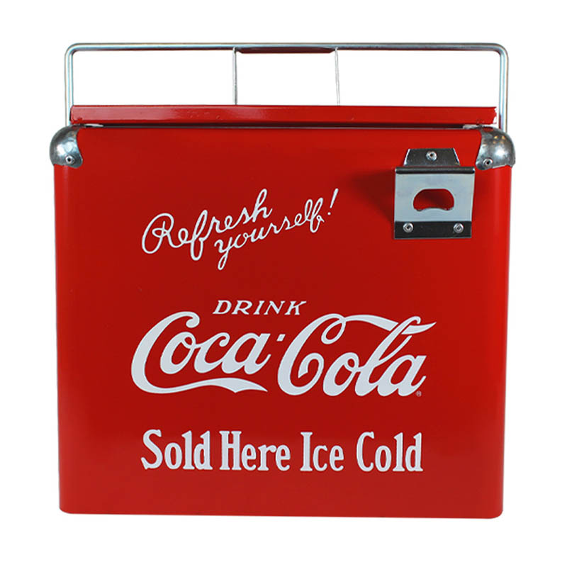 Hielera Metálica Coca Cola Drink para 20 latas HCCOKE2002R