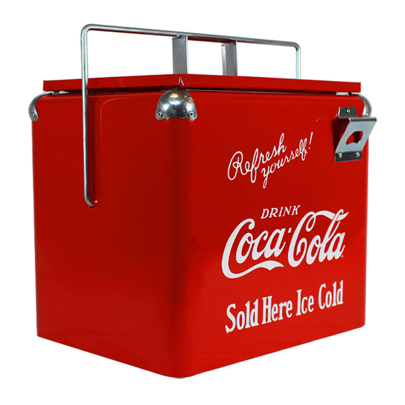 Hielera Metálica Coca Cola Drink para 20 latas HCCOKE2002R