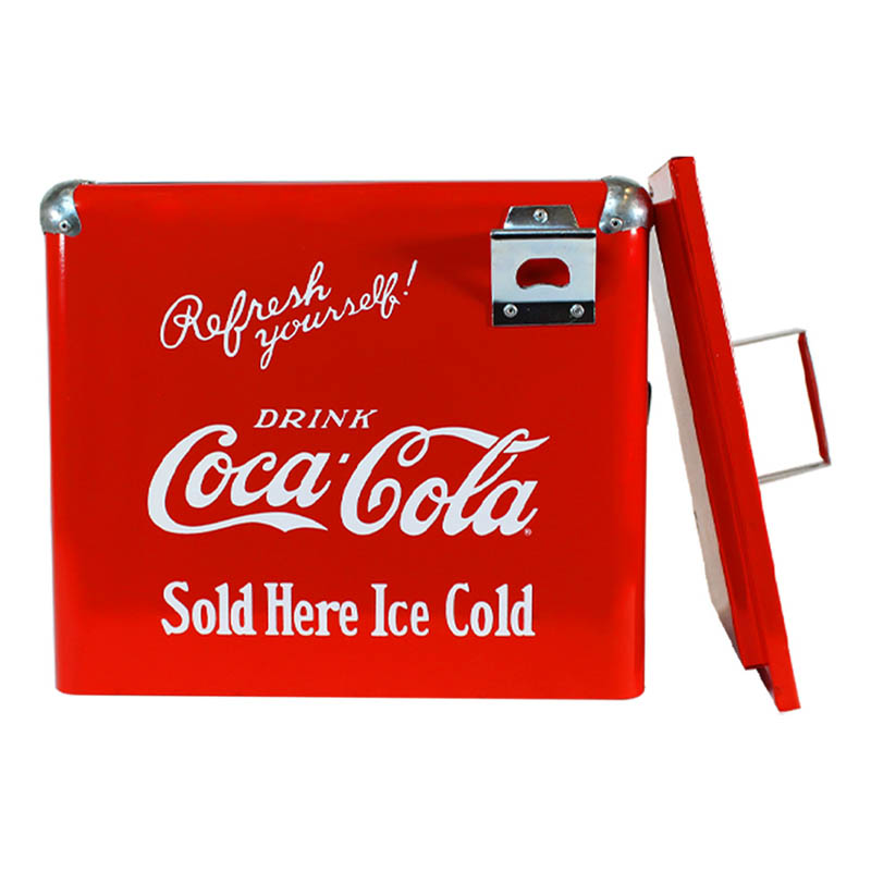 Hielera Metálica Coca Cola Drink para 20 latas HCCOKE2002R